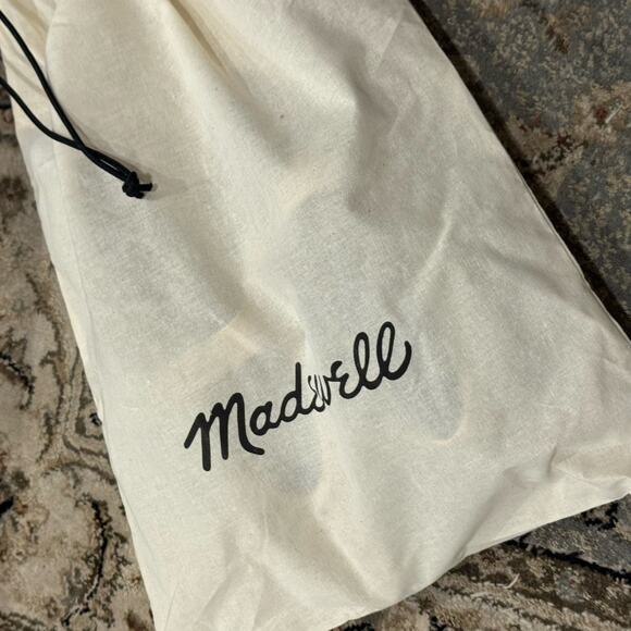 Madewell Women's The Remy Crystal Mary Jane Flat Round Toe Ecru Size 8 - Picture 10 of 11